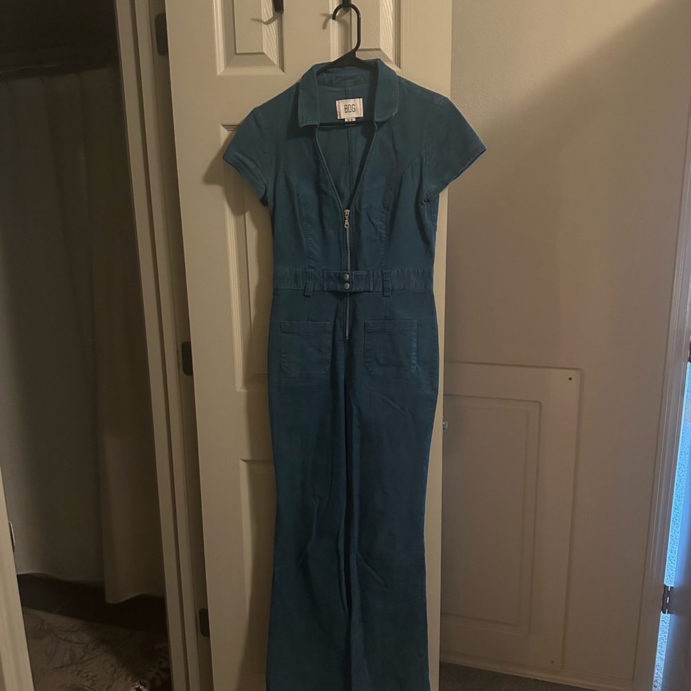 Blue Denim Jumpsuit